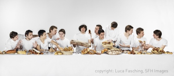 La Cène des Boulangers par Luca Leon Fasching