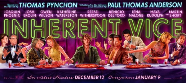 Le casting du film Inherent Vice rejoue La Cène
